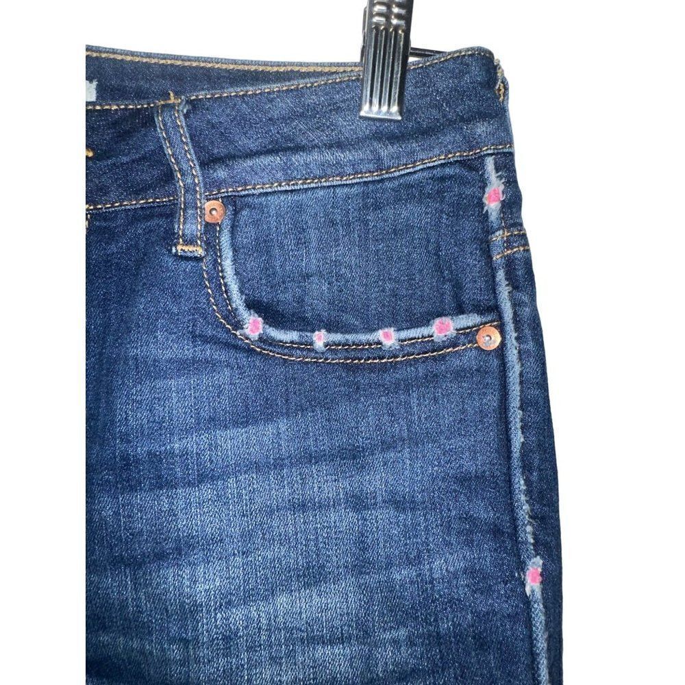 Bullhead High Rise Short With Pink Accent Size 7 - Picture 5 of 11
